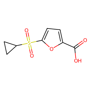 CAS: 1565962-97-1 | OR86683 | 5-(Cyclopropylsulfonyl)furan-2-carboxylic acid