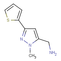 CAS: 898289-09-3 | OR8683 | (1-Methyl-3-thien-2-yl-1H-pyrazol-5-yl)methylamine