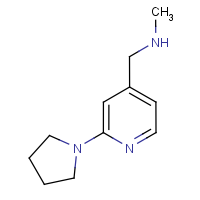 CAS: 879896-59-0 | OR8692 | N-Methyl-1-(2-pyrrolidin-1-ylpyridin-4-yl)methylamine