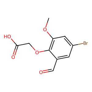 CAS: 20037-38-1 | OR87131 | 2-(4-Bromo-2-formyl-6-methoxyphenoxy)acetic acid