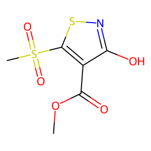 CAS: 878477-24-8 | OR87236 | Methyl 3-hydroxy-5-(methylsulfonyl)isothiazole-4-carboxylate