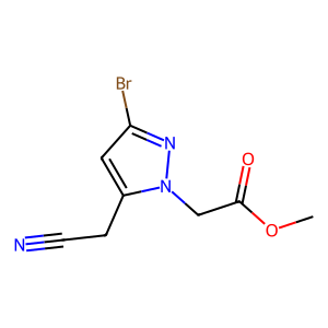 CAS: 2246364-60-1 | OR87240 | Methyl 2-(3-bromo-5-(cyanomethyl)-1H-pyrazol-1-yl)acetate