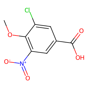 CAS: 954818-73-6 | OR87248 | 3-Chloro-4-methoxy-5-nitrobenzoic acid
