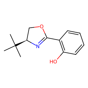 CAS: 135948-04-8 | OR87324 | 2-[(4S)-4-(1,1-Dimethylethyl)-4,5-dihydro-2-oxazolyl]phenol