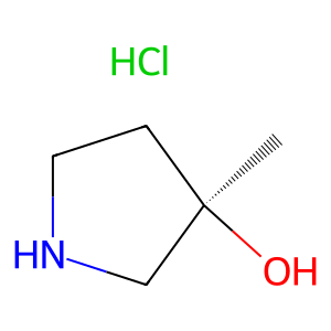 CAS: 1956436-45-5 | OR87416 | (3R)-3-Methylpyrrolidin-3-ol hydrochloride