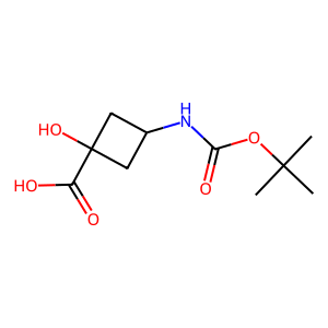 CAS: 1067239-17-1 | OR87426 | 3-((tert-Butoxycarbonyl)amino)-1-hydroxycyclobutanecarboxylic acid