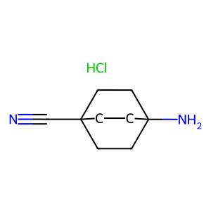 CAS: 160133-27-7 | OR87609 | 4-Aminobicyclo[2.2.2]octane-1-carbonitrile hydrochloride