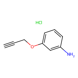CAS: 1073881-49-8 | OR87616 | 3-(Prop-2-yn-1-yloxy)aniline hydrochloride