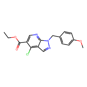CAS: 227617-16-5 | OR87739 | Ethyl 4-chloro-1-(4-methoxybenzyl)-1H-pyrazolo[3,4-b]pyridine-5-carboxylate