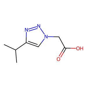 CAS: 887405-34-7 | OR87776 | 2-(4-Isopropyl-1H-1,2,3-triazol-1-yl)acetic acid