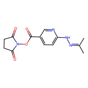 CAS: 362522-50-7 | OR87851 | 2,5-Dioxopyrrolidin-1-yl 6-(2-(propan-2-ylidene)hydrazinyl)nicotinate