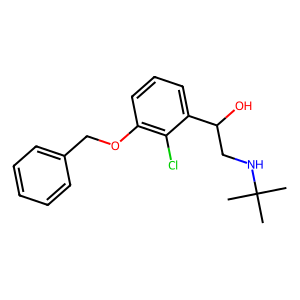 CAS: 343973-86-4 | OR87852 | 1-(3-(Benzyloxy)-2-chlorophenyl)-2-(tert-butylamino)ethanol