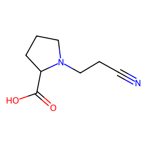 CAS: 36901-89-0 | OR87867 | 1-(2-Cyanoethyl)pyrrolidine-2-carboxylic acid