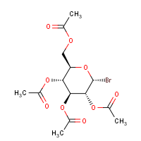 CAS:572-09-8 | OR8800T | 1-Bromo-2,3,4,6-tetra-O-acetyl-alpha-D-glucopyranose