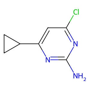 CAS: 21573-09-1 | OR88033 | 4-Chloro-6-cyclopropylpyrimidin-2-amine