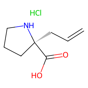 CAS: 129704-91-2 | OR88045 | (S)-2-allylpyrrolidine-2-carboxylic acid hydrochloride