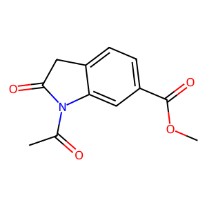 CAS: 676326-36-6 | OR88102 | Methyl 1-acetyl-2-oxoindoline-6-carboxylate