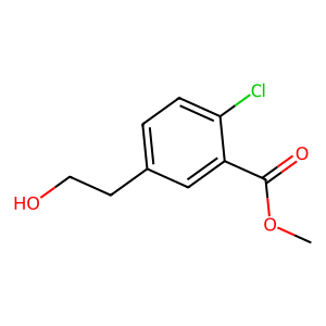 CAS: 272130-86-6 | OR88324 | Methyl 2-chloro-5-(2-hydroxyethyl)benzoate