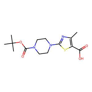 CAS: 905807-80-9 | OR88548 | 1-(1,1-Dimethylethyl) 4-(5-carboxy-4-methyl-2-thiazolyl)-1-piperazinecarboxylate