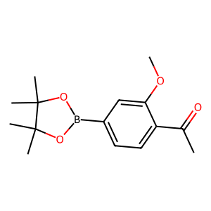 CAS: 638214-65-0 | OR88604 | 1-(2-Methoxy-4-(4,4,5,5-tetramethyl-1,3,2-dioxaborolan-2-yl)phenyl)ethanone
