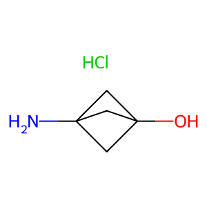 CAS: 2007921-20-0 | OR88656 | 3-Aminobicyclo[1.1.1]pentan-1-ol hydrochloride