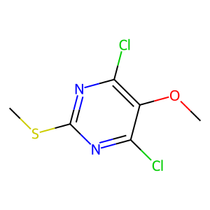 CAS: 49668-65-7 | OR88883 | 4,6-Dichloro-5-methoxy-2-(methylthio)pyrimidine