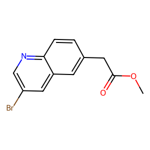CAS: 1022091-89-9 | OR89041 | methyl 2-(3-bromoquinolin-6-yl)acetate