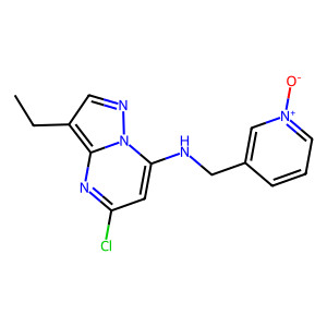 CAS: 779353-65-0 | OR89046 | 3-(((5-Chloro-3-ethylpyrazolo[1,5-a]pyrimidin-7-yl)amino)methyl)pyridine 1-oxide