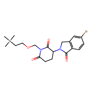 CAS: 2409004-53-9 | OR89086 | 3-(5-Bromo-1-oxoisoindolin-2-yl)-1-((2-(trimethylsilyl)ethoxy)methyl)piperidine-2,6-dione