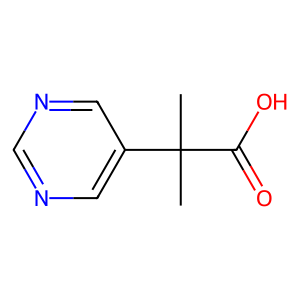 CAS: 1248288-05-2 | OR89139 | 2-Methyl-2-(pyrimidin-5-yl)propanoic acid