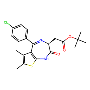 CAS: 1268524-67-9 | OR89306 | (S)-tert-butyl 2-(5-(4-chlorophenyl)-6,7-dimethyl-2-oxo-2,3-dihydro-1H-thieno[2,3-e][1,4]diazepin-3-yl)acetate