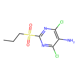 CAS: 1482484-62-7 | OR89532 | 4,6-Dichloro-2-(propylsulfonyl)pyrimidin-5-amine