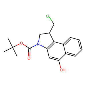CAS: 122745-41-9 | OR89552 | tert-Butyl 1-(chloromethyl)-5-hydroxy-1H-benzo[e]indole-3(2H)-carboxylate