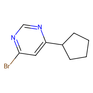 CAS: 1086382-17-3 | OR89600 | 4-Bromo-6-cyclopentylpyrimidine