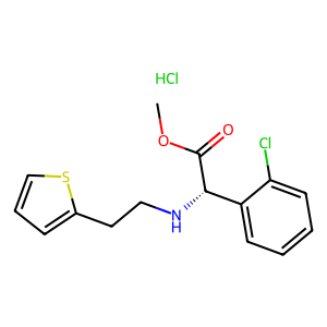 CAS: 141109-19-5 | OR89629 | (S)-Methyl 2-(2-chlorophenyl)-2-((2-(thiophen-2-yl)ethyl)amino)acetate hydrochloride
