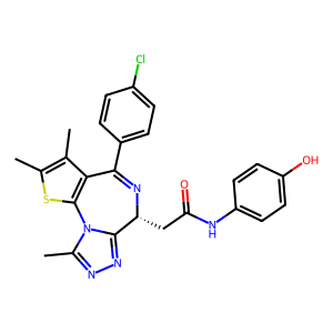 CAS: 1983196-25-3 | OR89770 | 2-((6R)-4-(4-chlorophenyl)-2,3,9-trimethyl-6H-thieno[3,2-f][1,2,4]triazolo[4,3-a][1,4]diazepin-6-yl)-N-(4-hydroxyphenyl)acetamide