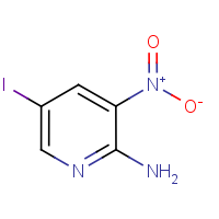 CAS: 25391-57-5 | OR8989 | 2-Amino-5-iodo-3-nitropyridine