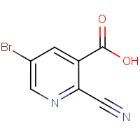 CAS: 914637-97-1 | OR8997 | 5-Bromo-2-cyanonicotinic acid