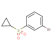 CAS:19433-09-1 | OR900454 | 1-Bromo-3-(cyclopropylsulfonyl)benzene