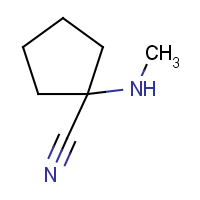 CAS: 55793-49-2 | OR900473 | 1-(Methylamino)cyclopentane-1-carbonitrile