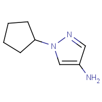 CAS: 1152866-89-1 | OR900558 | 1-cyclopentylpyrazol-4-amine