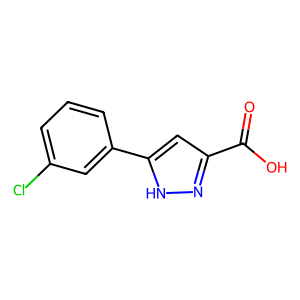 CAS: 595610-50-7 | OR90085 | 5-(3-Chlorophenyl)-1H-pyrazole-3-carboxylic acid
