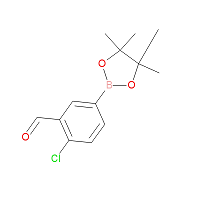 CAS:1112209-32-1 | OR901001 | 2-Chloro-5-(4,4,5,5-tetramethyl-1,3,2-dioxaborolan-2-yl)benzaldehyde