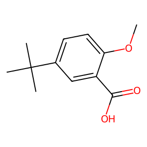 CAS: 73469-54-2 | OR90124 | 5-(tert-Butyl)-2-methoxybenzoic acid