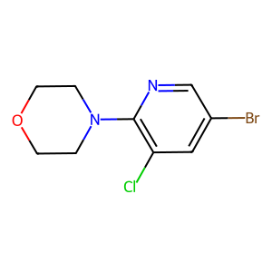 CAS: 1199773-09-5 | OR90133 | 4-(5-Bromo-3-chloropyridin-2-yl)morpholine