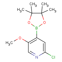 CAS: 2096336-34-2 | OR901393 | 2-Chloro-5-methoxy-4-(4,4,5,5-tetramethyl-1,3,2-dioxaborolan-2-yl)pyridine