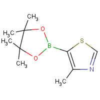 CAS: 1662682-33-8 | OR901442 | 4-Methyl-5-(4,4,5,5-tetramethyl-1,3,2-dioxaborolan-2-yl)thiazole