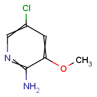 CAS: 1242336-53-3 | OR901750 | 2-Amino-5-chloro-3-methoxypyridine