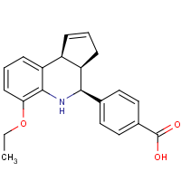 CAS:956189-58-5 | OR902994 | 4-[(3aS,4R,9bR)-6-Ethoxy-3H,3aH,4H,5H,9bH-cyclopenta[c]quinolin-4-yl]benzoic acid