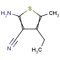 CAS: 4651-92-7 | OR903049 | 2-Amino-4-ethyl-5-methylthiophene-3-carbonitrile